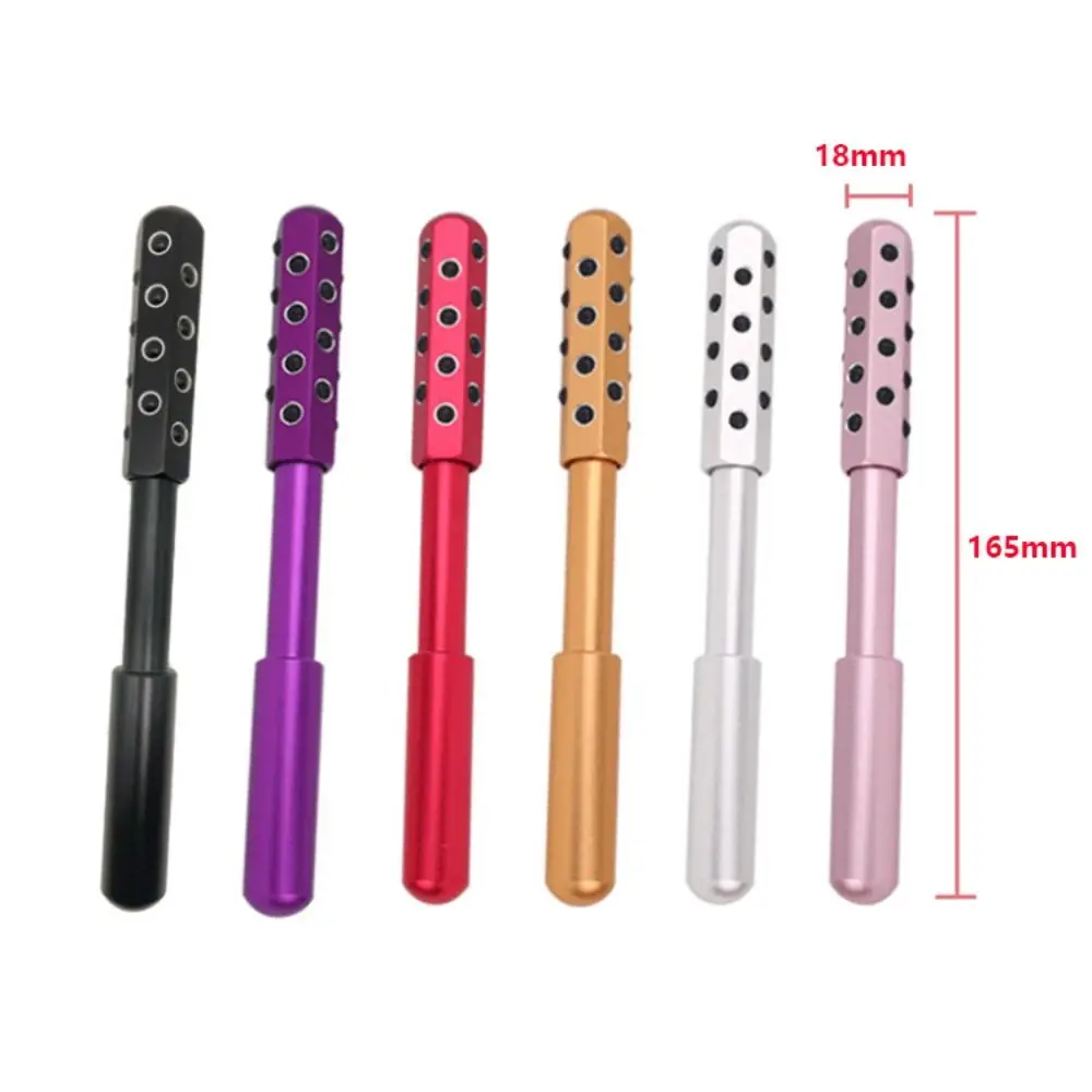 سبيكة غوا شا بكرة وجه 30 أحجار الجرمانيوم رفع شركة الجلد إشعاع الأسطوانة مكافحة الشيخوخة تشديد الجلد الجمال الأسطوانة أداة الجمال