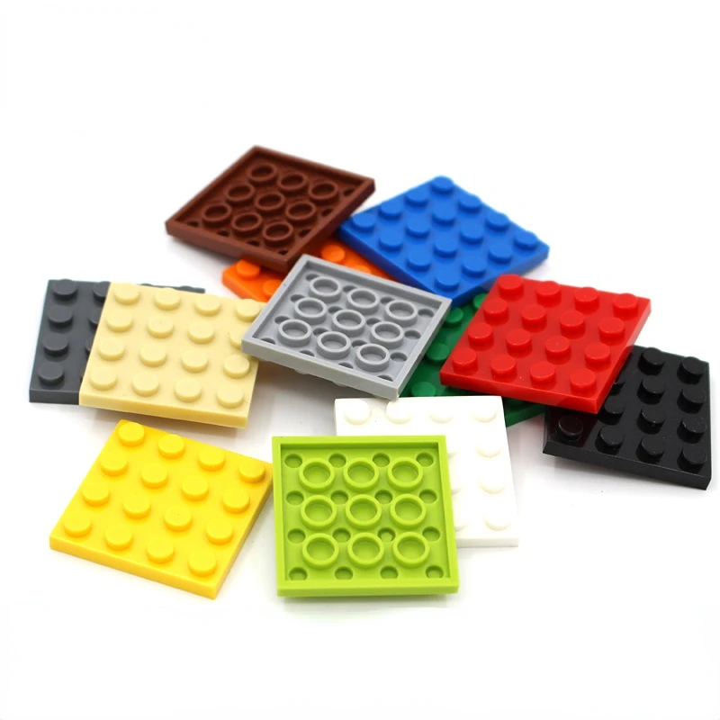 

30pcs 4x4 Dots DIY Building Blocks 4*4 Dots Thin Figures Bricks Educational Creative Size Compatible With 3031 Toys for Children