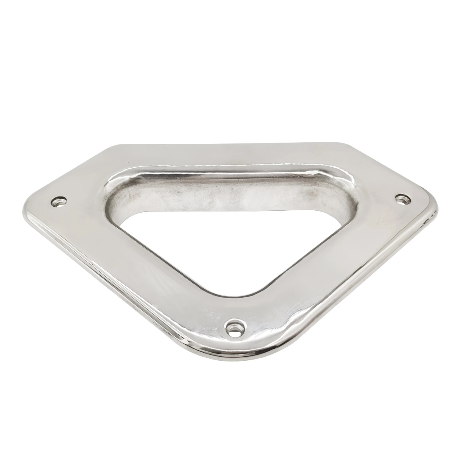 

ISURE MARINE Triangular Ship Fairlead, Stainless Steel Ship Mooring Hole High Strength Hawse Fairlead Boat Hardware