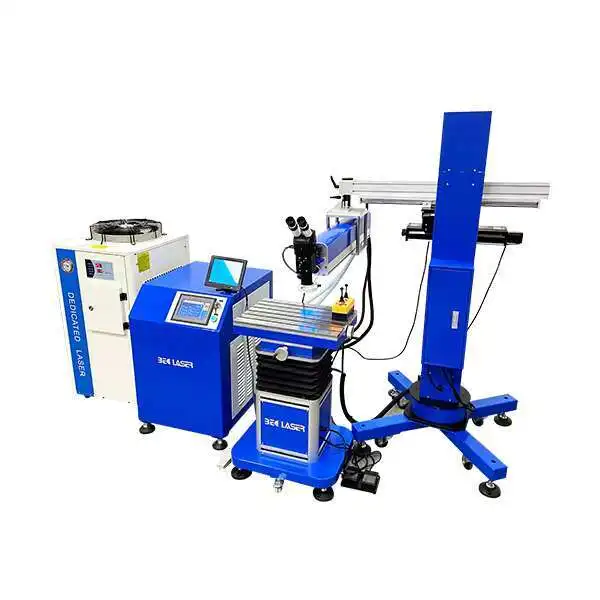 Best Price 200W 300W 400W CNC Stainless Steel Gold Jewelry Mold Automatic Laser Yag Precision Welding Repair Hine For Sale