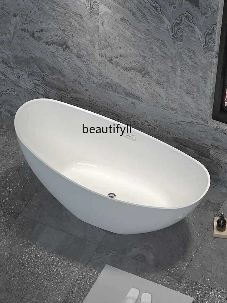 

FG26Acrylic Imperial Concubine Large Bathtub Home Adult Hotel Simple Independent One-Piece Bath
