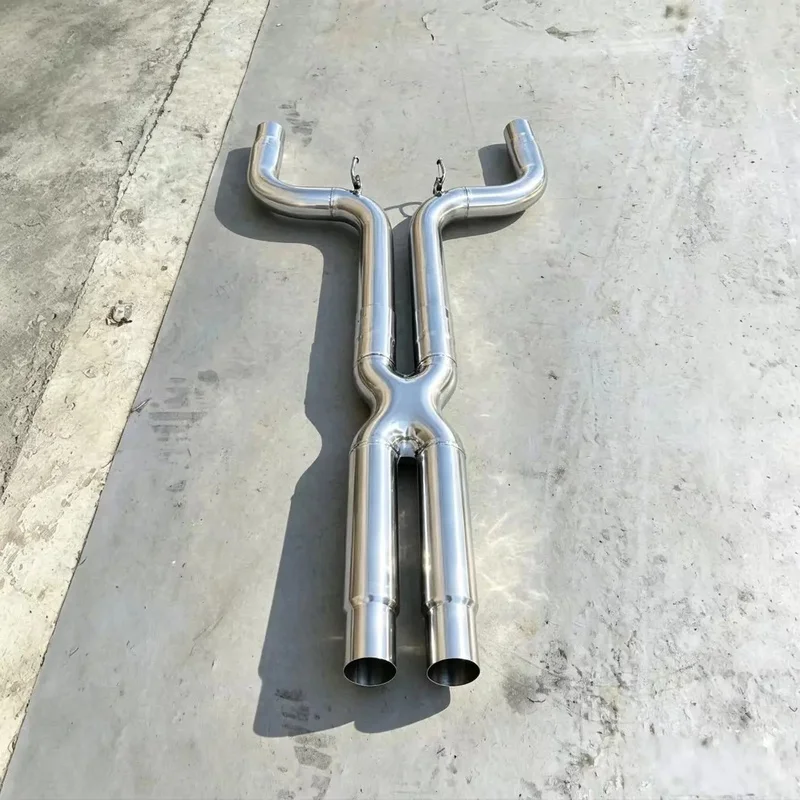Perfectly Customized Performance Exhaust X-shaped Mid Pipe Specifically Designed for Maserati Ghibli 3.0T 2014-2022