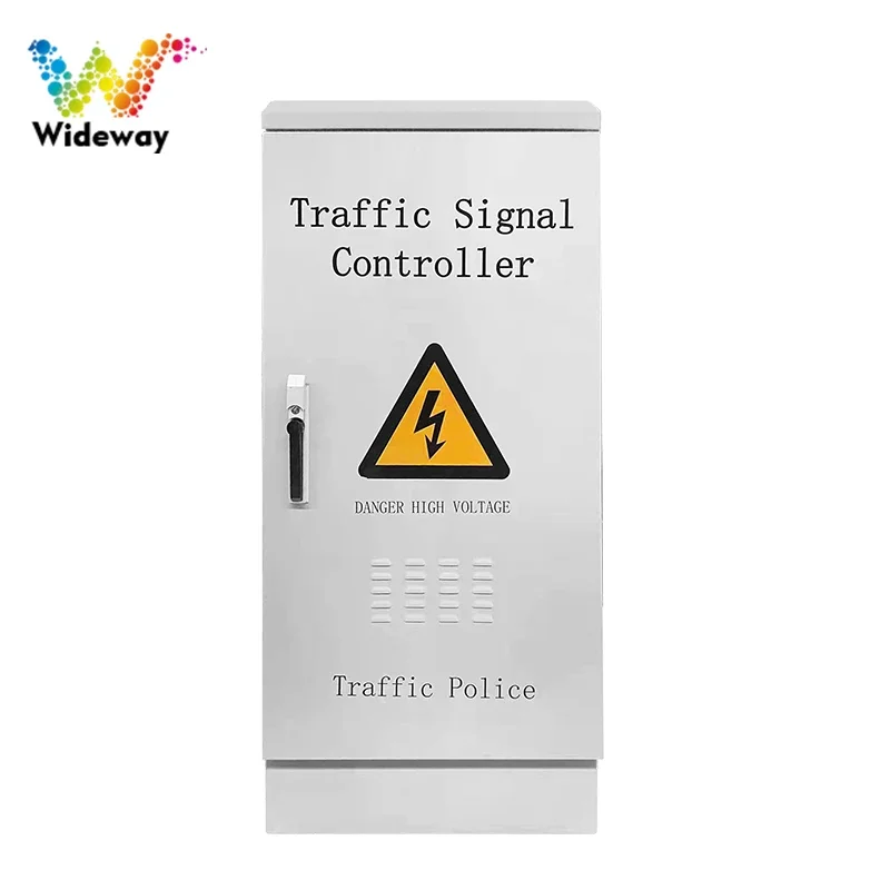 

Manufacturers spot networked programmable intelligent LED traffic light controller system