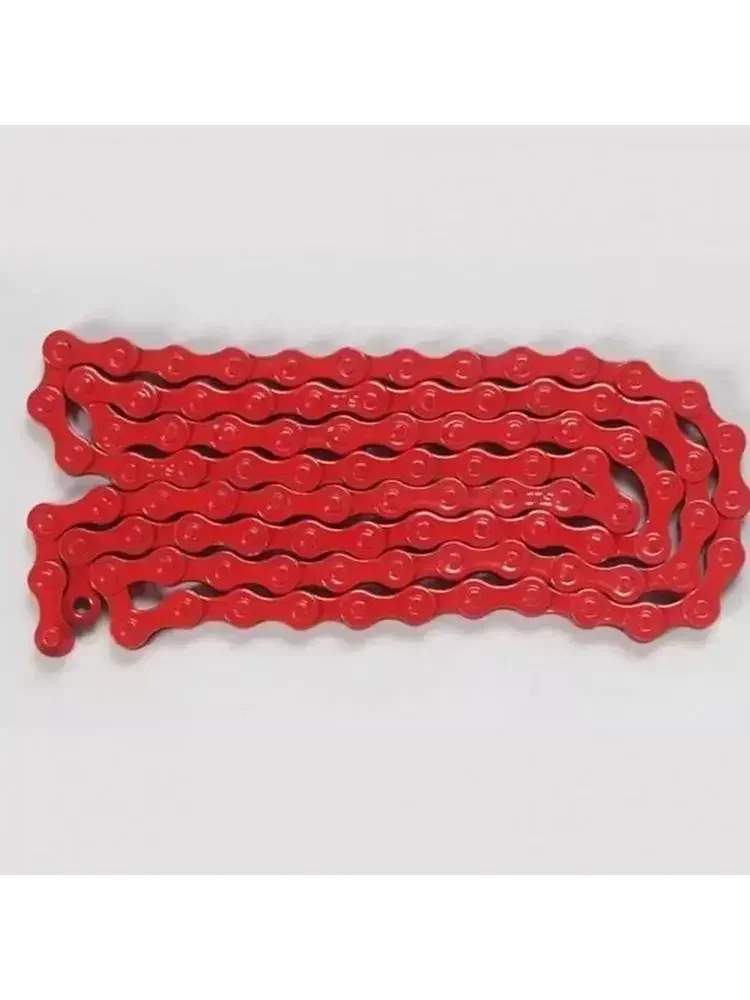 AliExpress MTB Bike Chain Fixed Gear Track Single Speed Chains For Mountain Bicycle Motocross High Strength Steel Colorful 96 Links Parts