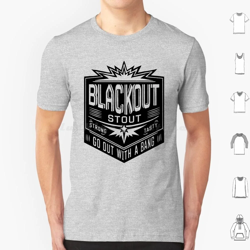 Deep Rock Galactic Black Out Stout T Shirt Men Women Kids 6xl Deep Galactic Video Game Drg Black Out Stout Mining Dwarves Drg