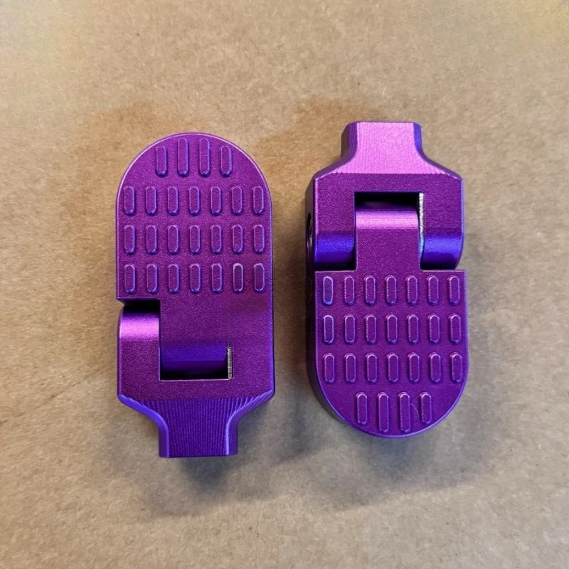 Suitable for light bee 2 light bee modified CNC folding manned foot pedal modified good guard plate installation
