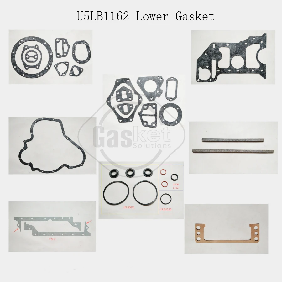 

U5LB1319 U5LB0382 U5LB1169 U5LB1162 Lower Gasket Set For Perkins Excavator Diesel Engine Gasket Parts