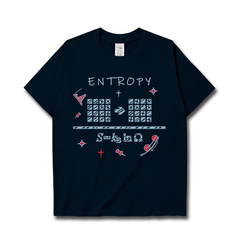 Entropy Concept Equation New Physical Graffiti Discipline mens t shirt sporting brands t-shirt new jerseys tops summer clothes