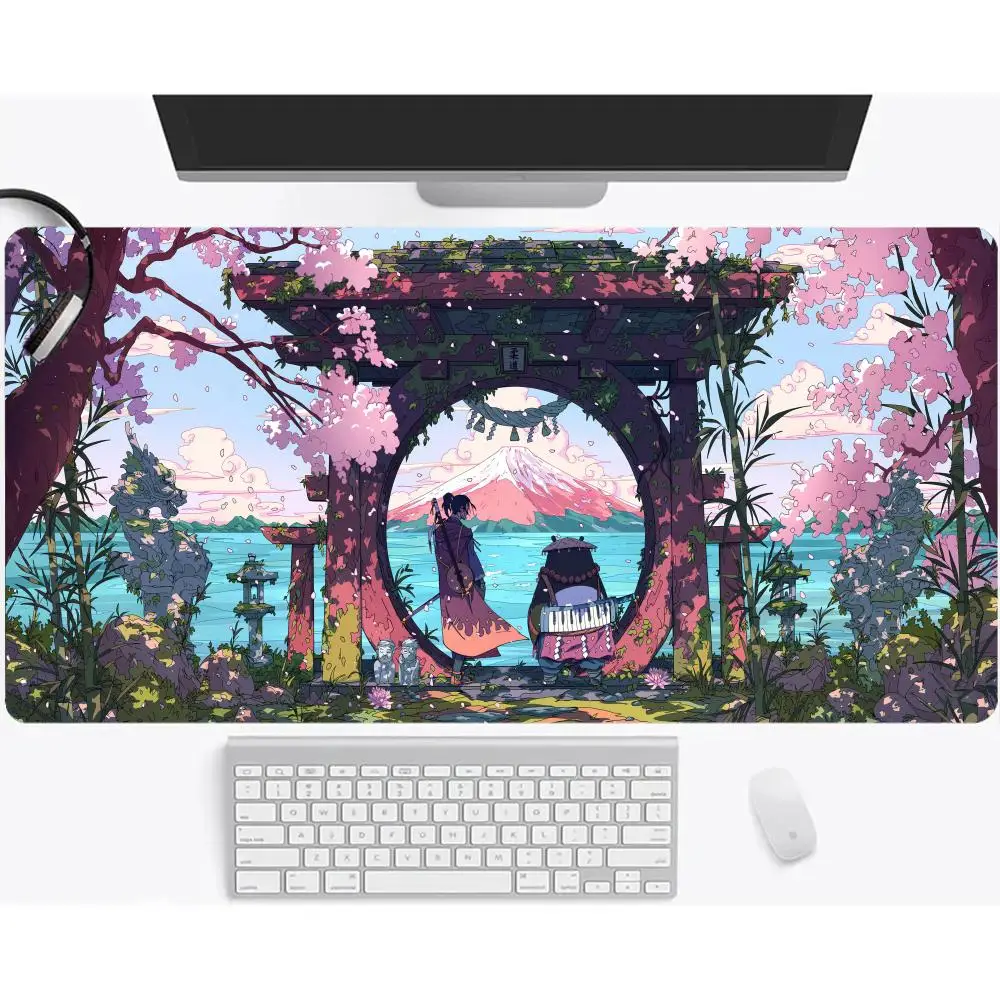 

Mouse Anime Pad Desk mat Office bedroom mat Anti-slip laptop Desktop computer mouse mat