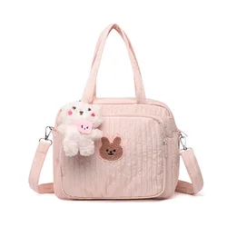 Cotton Mommy Bag Diaper Bags for Baby Cute Handbags Baby Items Organizer Nappy Caddy Bag Maternity Pack Mother Kids