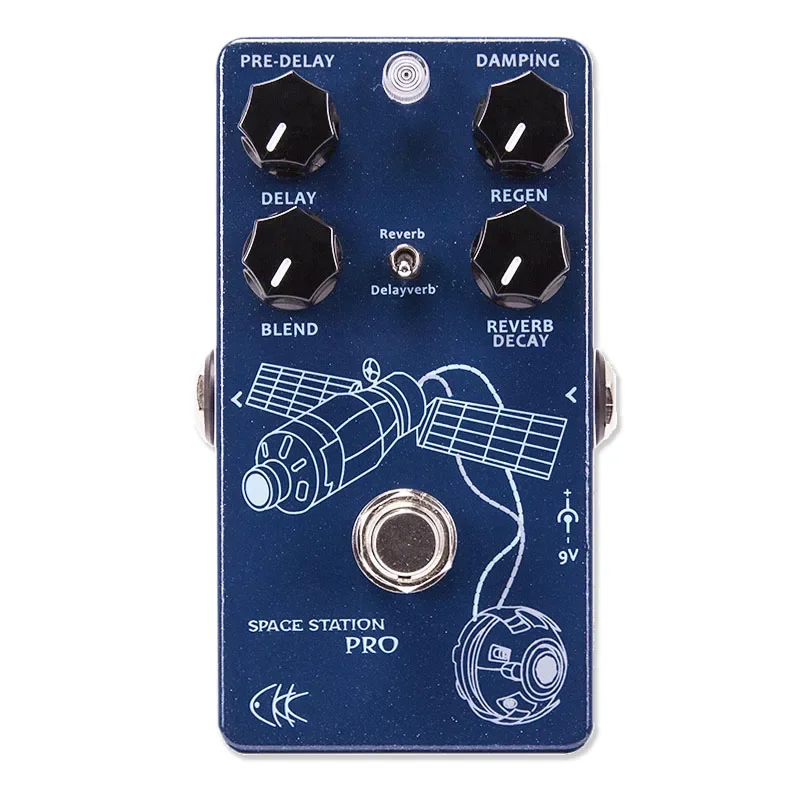 

CKK Space Station Pro Delay and Reverb Guitar Effect Pedal Guitar Parts Accessory Effects Electric Guitar Effects CKK CL202