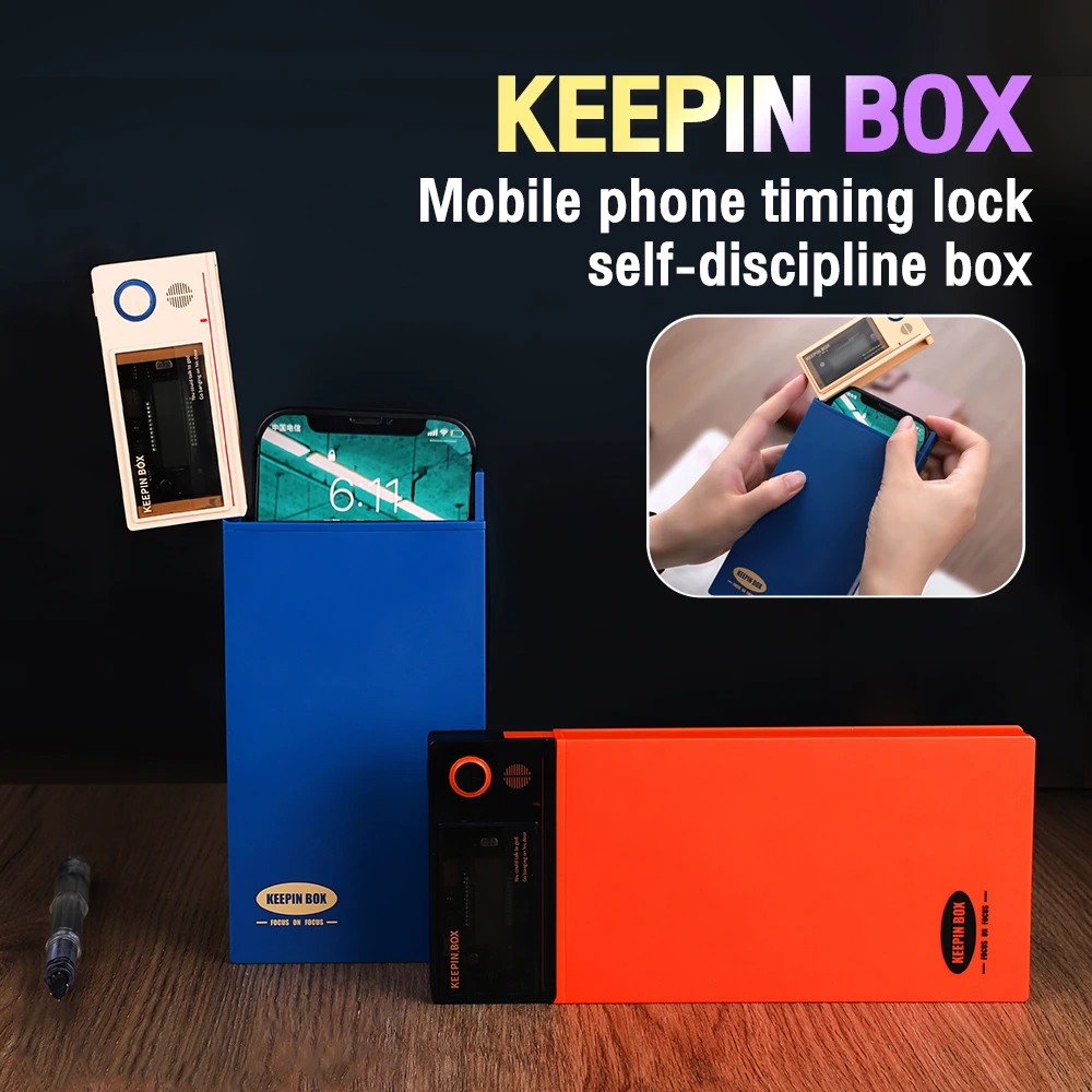 

Universal Mobile Phone Timing Box Cell Phone Jail Timing Lock Box Student Timer Locking Self-discipline Mobile Phone Lock Case