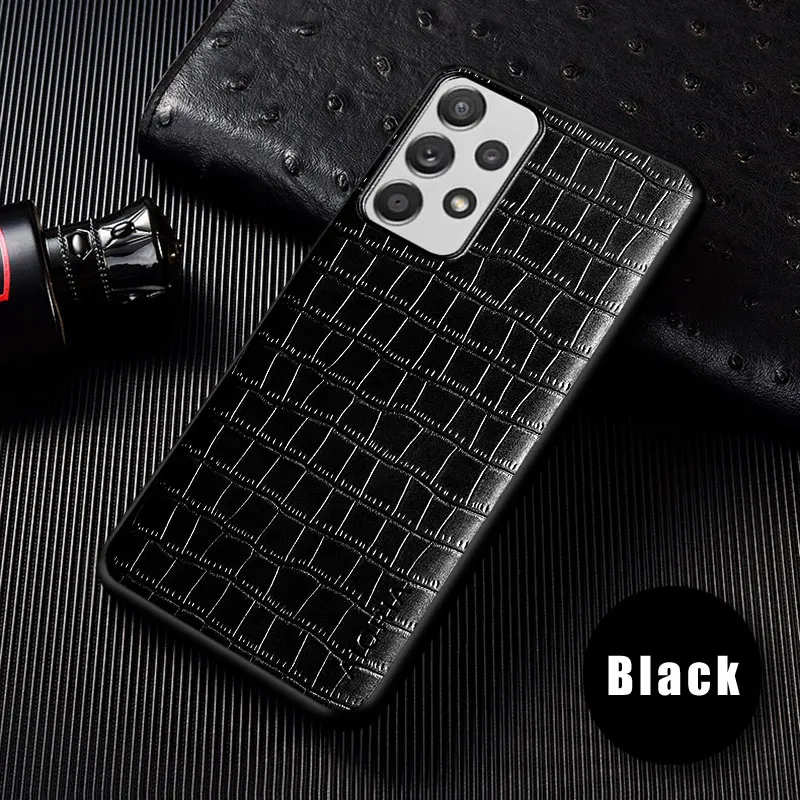 Luxury Crocodile PU Leather Case For Samsung Galaxy A72 A52 A42 A32 A22 Cover for Samsung Galaxy A23 A33 A53 A73 Slim Fit Case