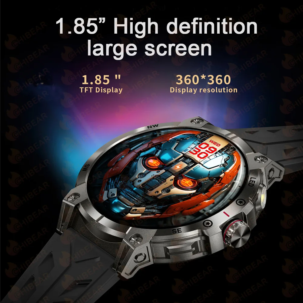 New Smart Watch For Huawei Sports Outdoor Compass Bluetooth Talk 760mAh Large Capacity Battery 1.8 inch Large Screen Smart Watch