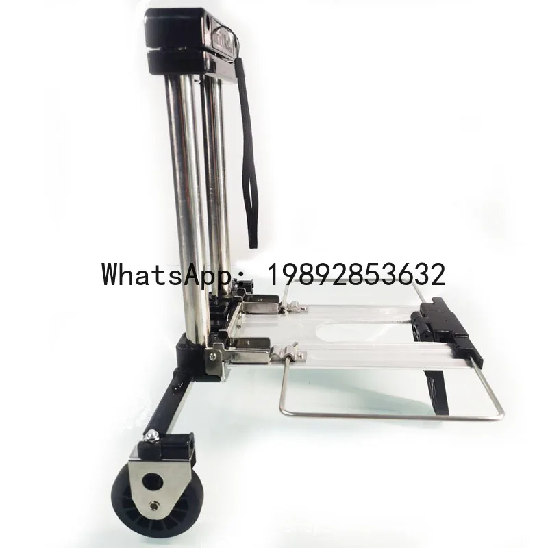 PYJ foldable portable mini grocery shopping cart home travel business trip luggage cart