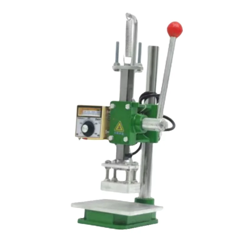 Semi-Automatic Desktop Hot Stamping Machine, Creasing Embossing Electric Foil Holder, Small Leather Branding