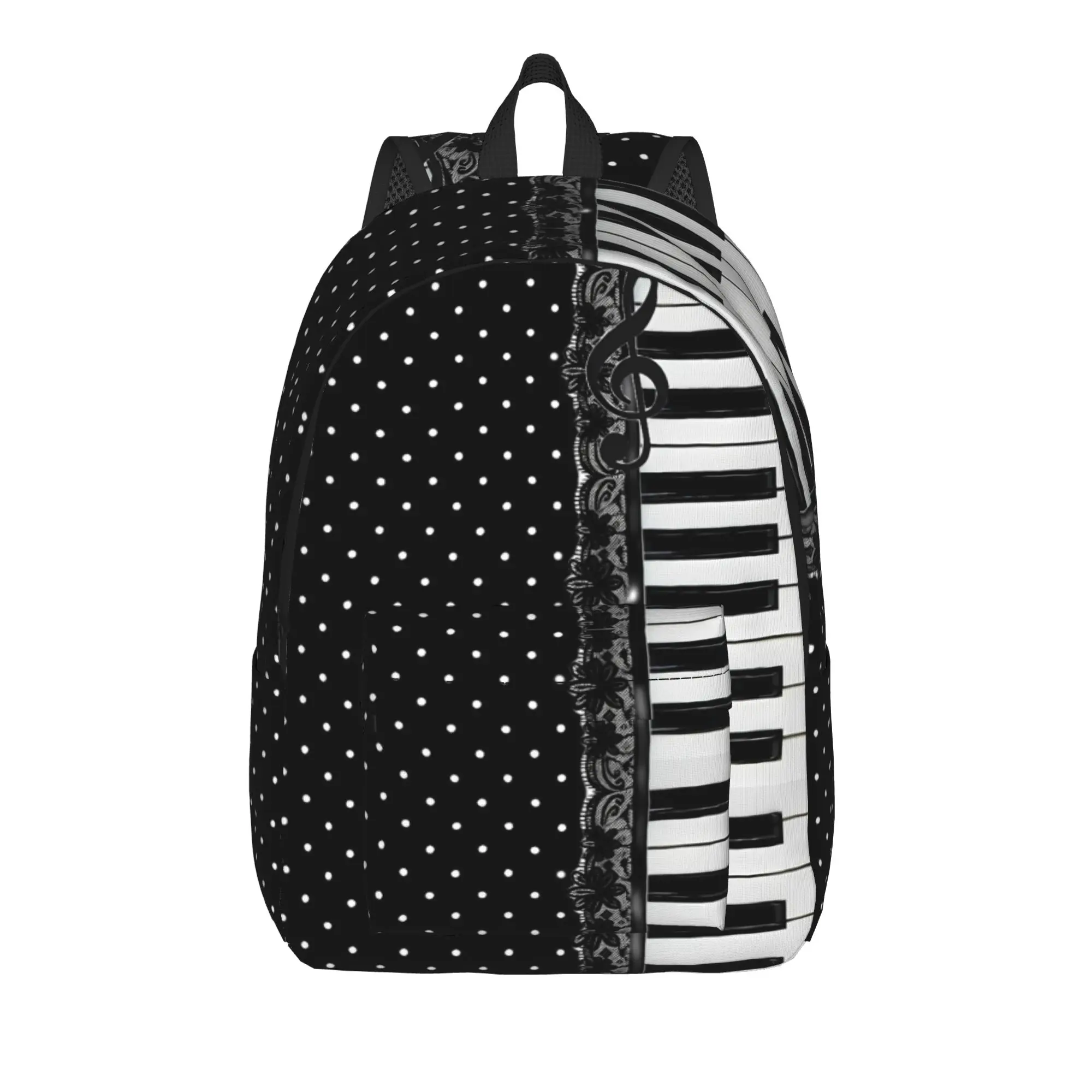 Piano Mochilas Mujer Polka Dot Backpack  University Backpacks Teen Design Print School Bags Fashion Rucksack