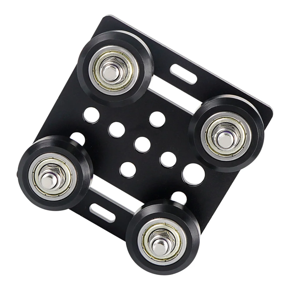 

European Style Standard Gantry Panel 3d Printer Pulleys Metal Cable Machine V Wheel Plate