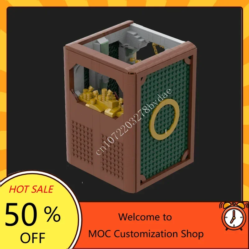 1514 قطعة كتاب Nook Smaug MOC streetview عطلة الألغاز الإبداعية العمارة الجمعية عيد الميلاد هدية عيد ميلاد للطفل العمر #4