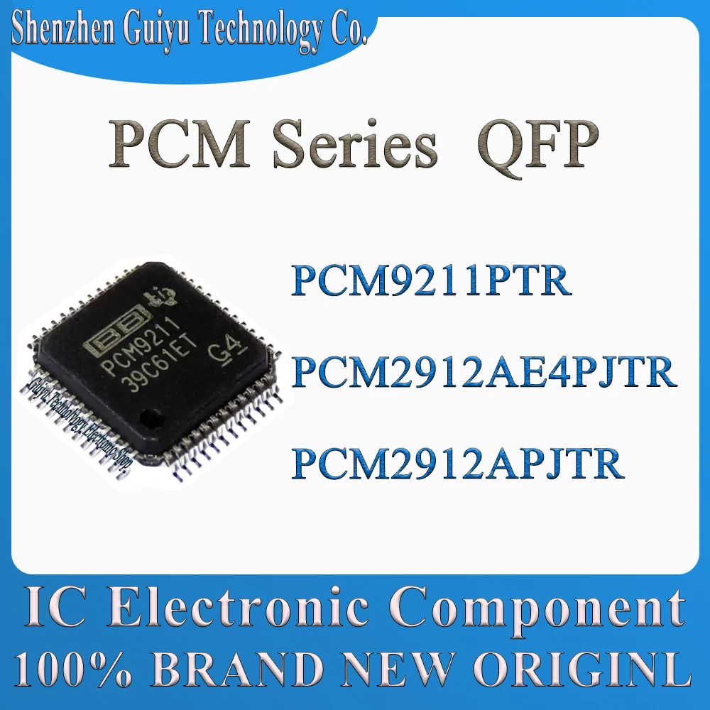 PCM9211PTR PCM2912APJTR PCM2912AE4PJTR PCM9211 PCM2912AE4PJ PCM2912AE4 PCM2912AE PCM2912 PCM9211PT PCM2912 PCM QFP IC Chip