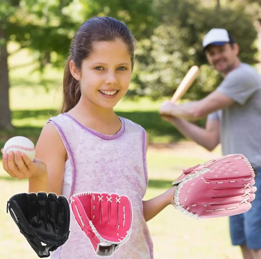 Honkbal Handschoen Softbal Handschoen Outdoor Sport Jeugd Volwassen Infield Pitcher Honkbal Handschoenen Model Lederen Kruiken Handschoen Kids