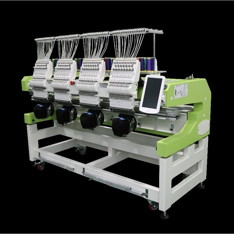 FUJA Embroidery Machine Computerized Embroidery Machine 12/15 s 4 Heads Industrial Embroidery Machine