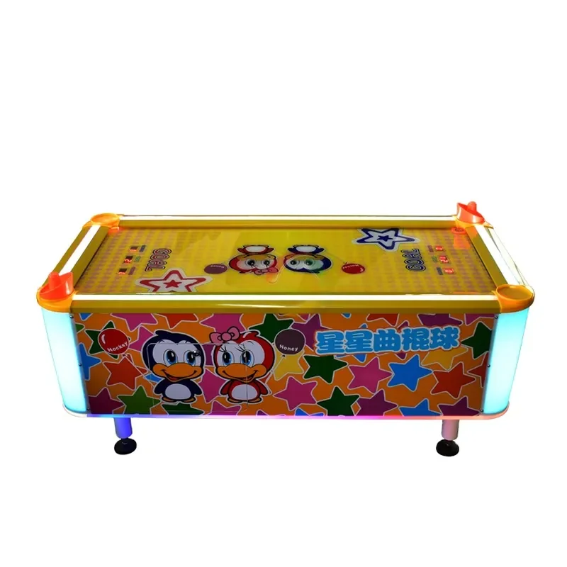 Children Air Hockey Table Coin Operated Indoor Game for Kids