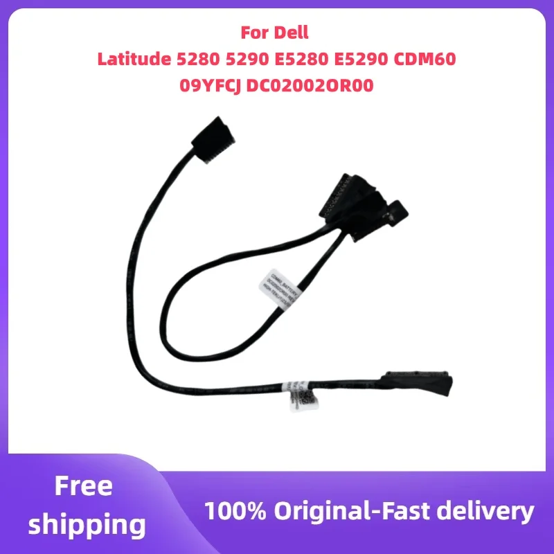 

Battery Flex Cable For Dell Latitude 5280 5290 E5280 E5290 CDM60 laptop Battery Cable Connector Line Replace 09YFCJ DC02002OR00