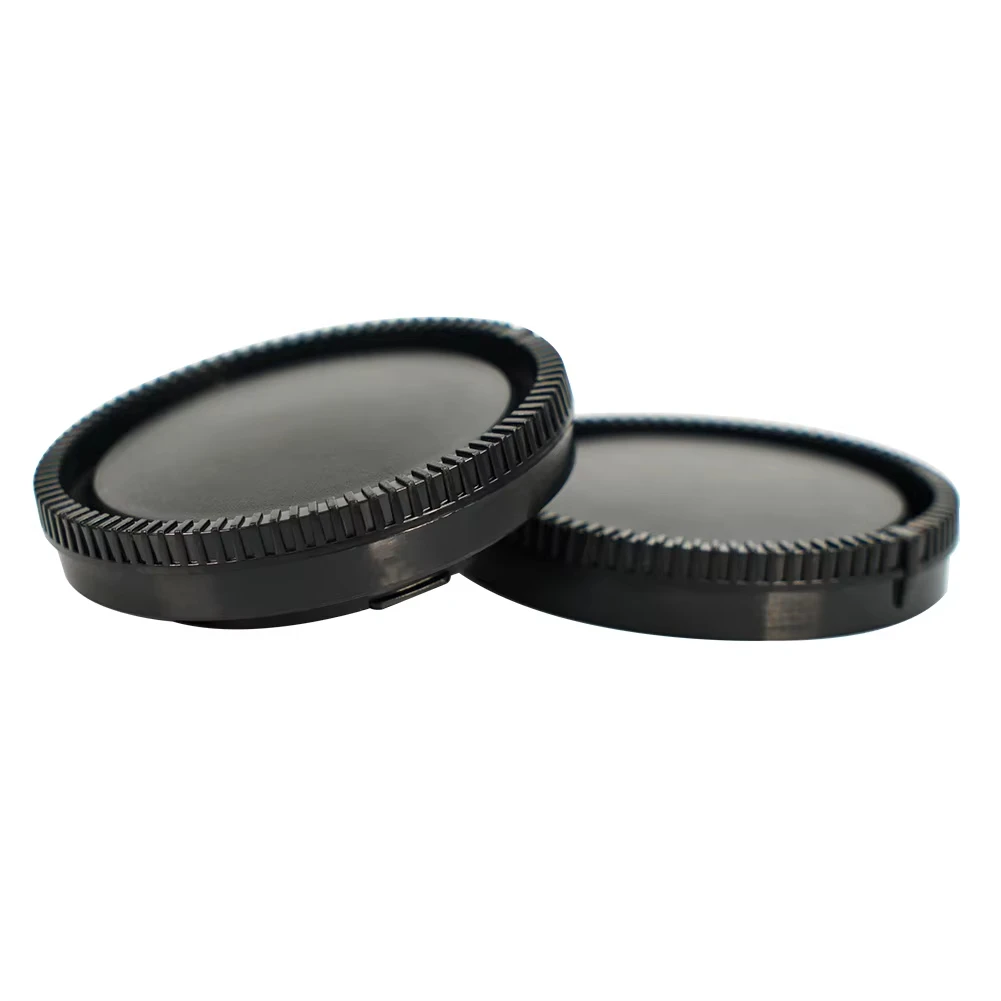 For Sony E FE mount Lens Rear Cap or Camera Body Cap or Cap Set No Logo Plastic Black Lens Cover Lid for A7 A7R A7S A1 A9 A6000 image 3