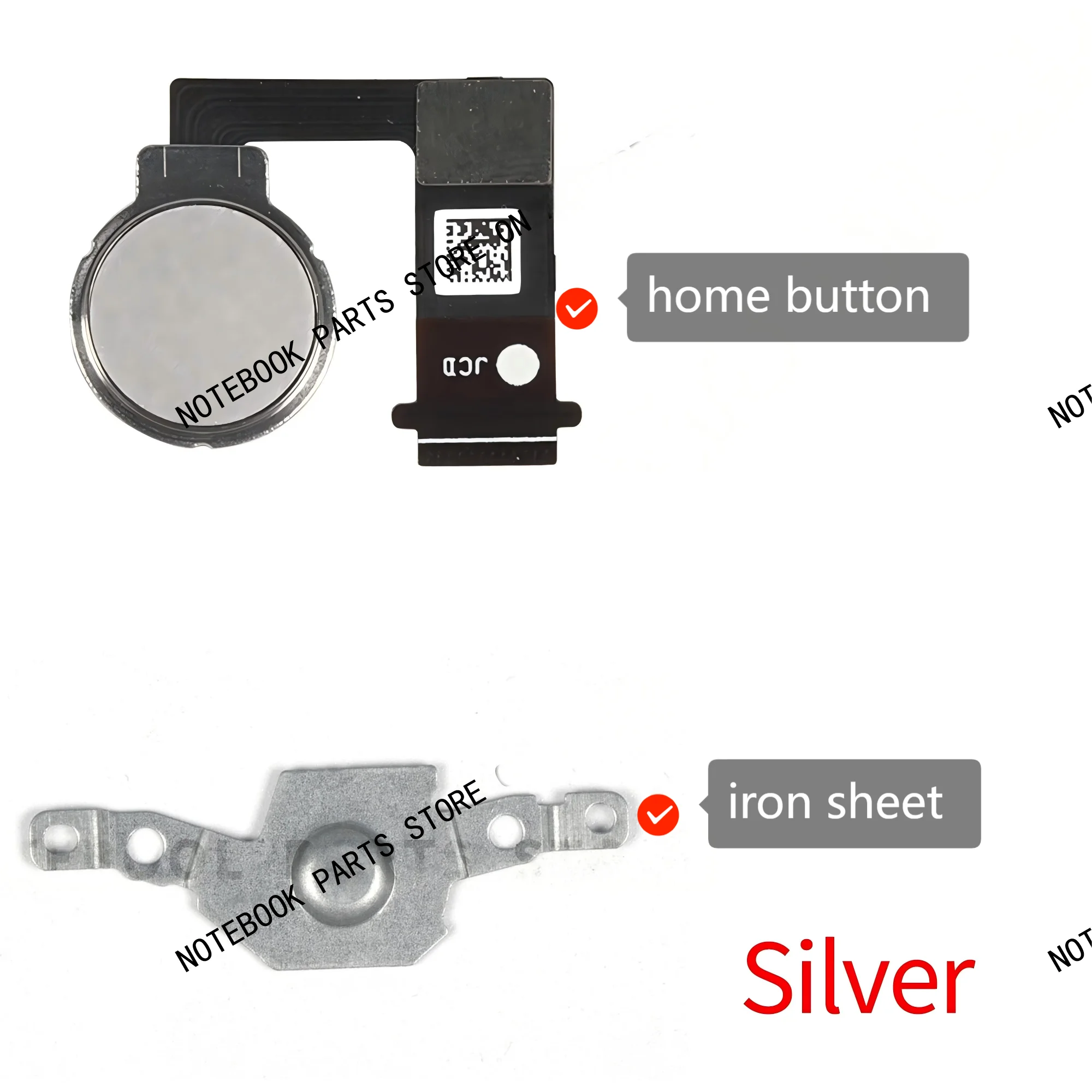 

Home Button For huawei Matebook 13 WRT HN D14 Nbl D15 Boh D16 X Pro MRC Touch ID Sensor Power Cable Button+iron sheet one set