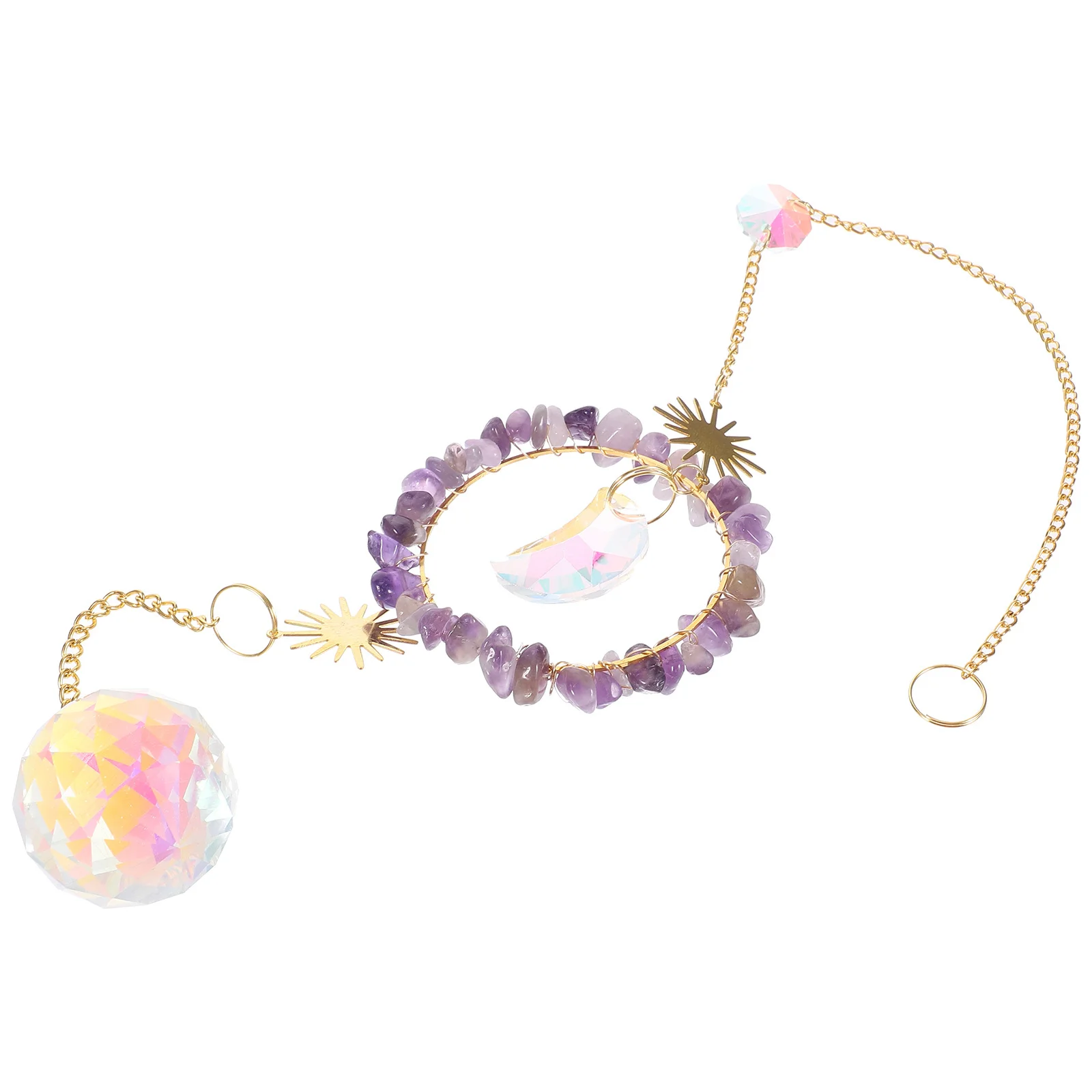 

Crystal Catcher For Window Hanging Decor Garden Suncatchers Indoor Rainbow Maker Crystal Ornament Gift Women Home