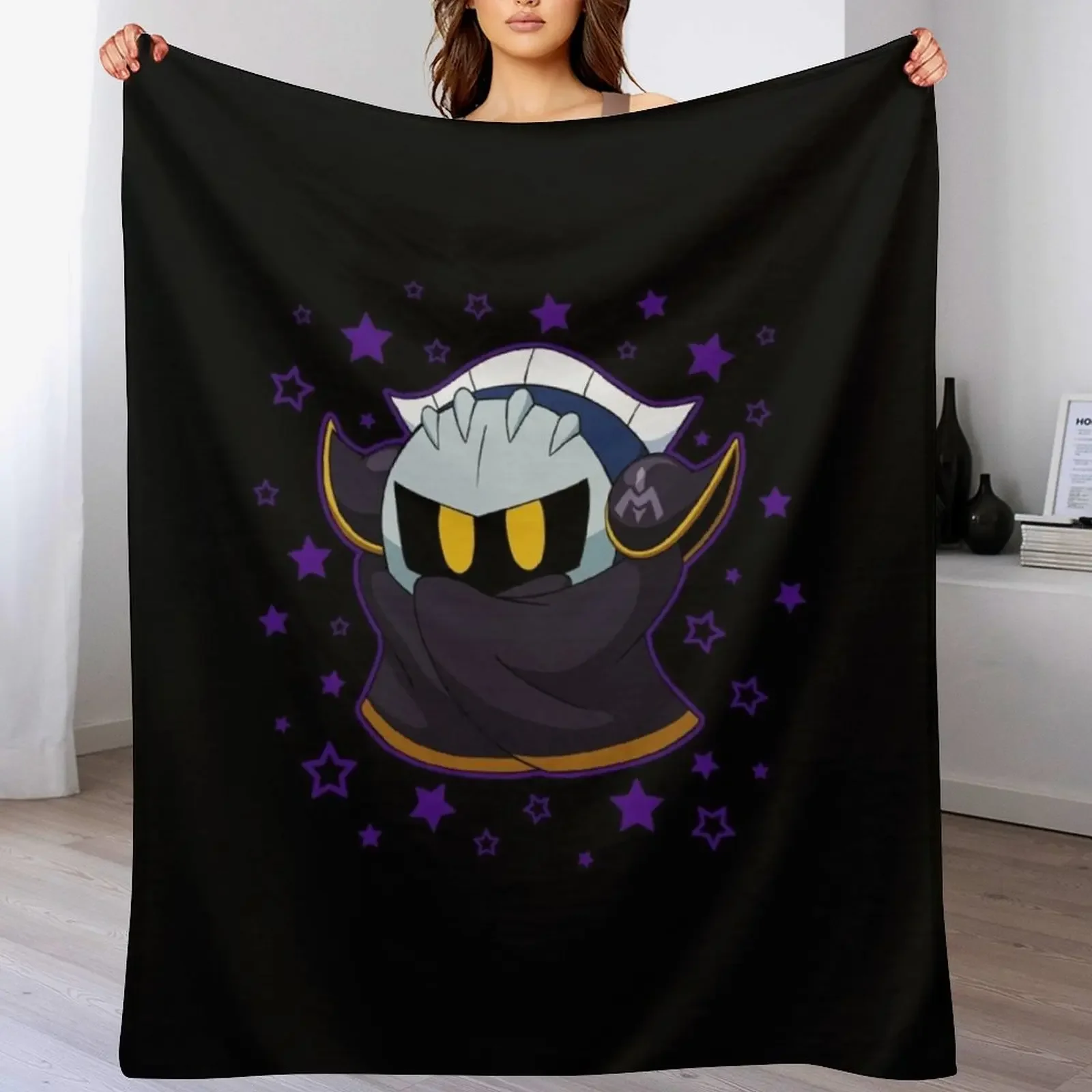 

Meta Knight Gift Halloween Day, Thanksgiving, Christmas Day Throw Blanket Warm Cozy Throw Blanket for Living Room Couch