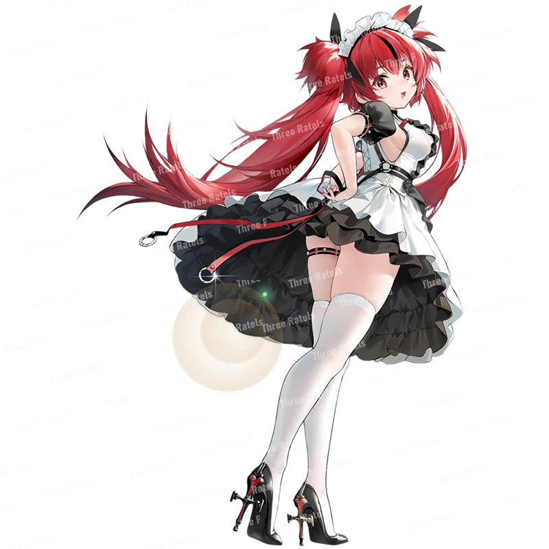 ثلاثة راتلز QCYX7 Azur Lane أنيمي فتاة سيارة ملصق الجدار ملصق ديكور المنزل الشارات