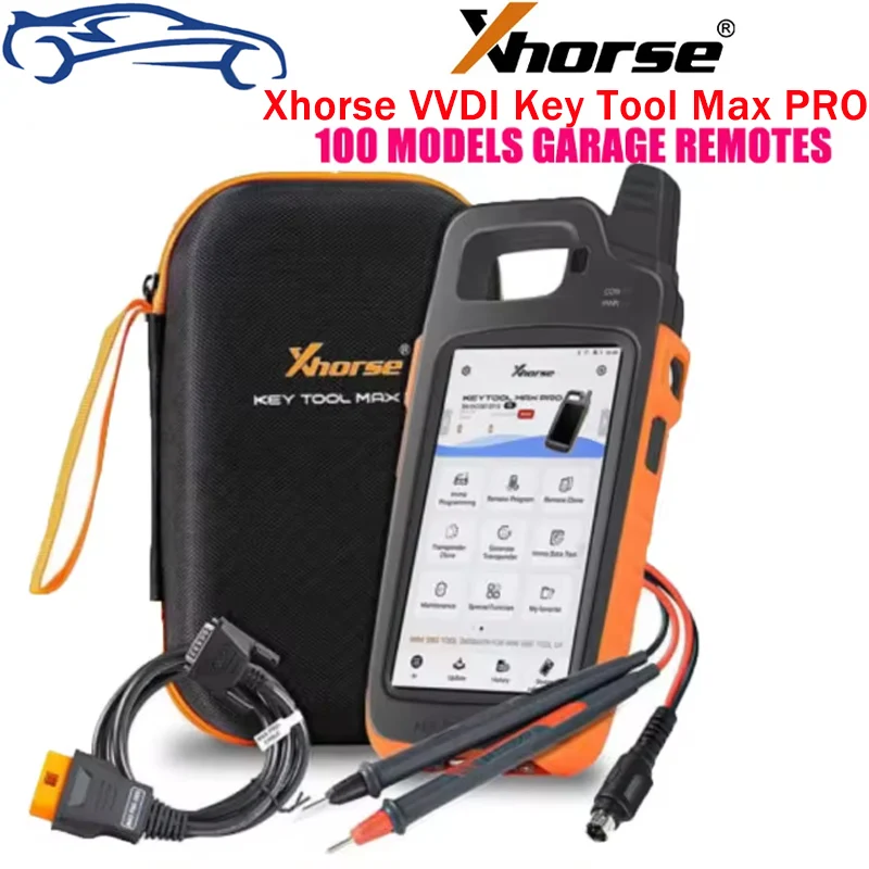 Xhorse VVDI Key Tool Max PRO combina le funzioni degli strumenti chiave Max e Mini OBD aggiunge le funzioni di tensione e corrente di dispersione