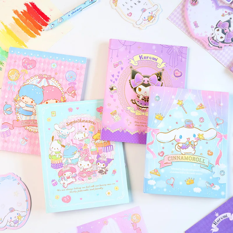 

Hello Kitty Memo Book Cute Cartoon Heart Letter Envelope Book Creative Letter Set Desktop Accessories Student Gift Wholesale