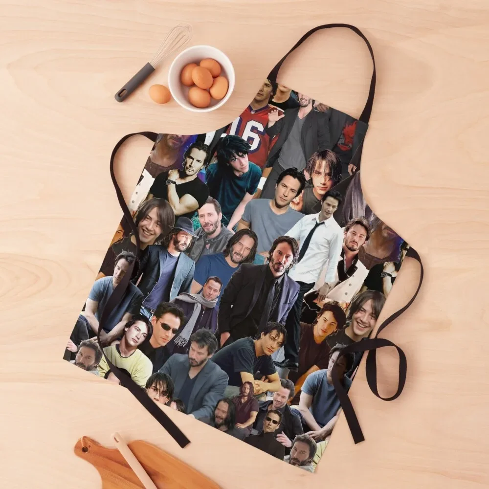 ALL of Keanu Reeves Apron Customizable Woman Manicurists Apron