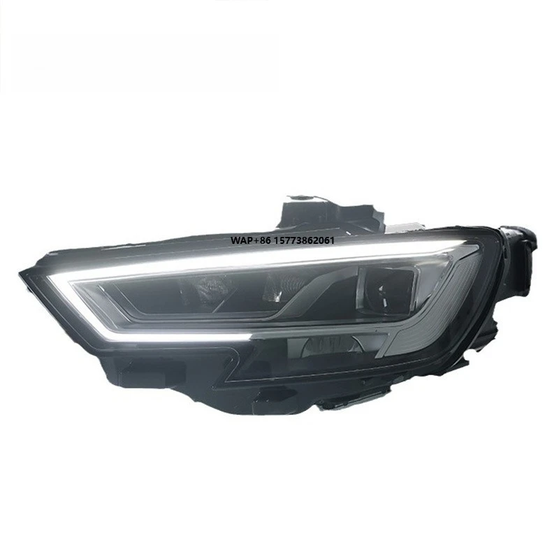 

1 Unit for A3 Headlight Assembly Modification with High-end LED Daytime Running Lights, Turn Signals, Lens Headlights
