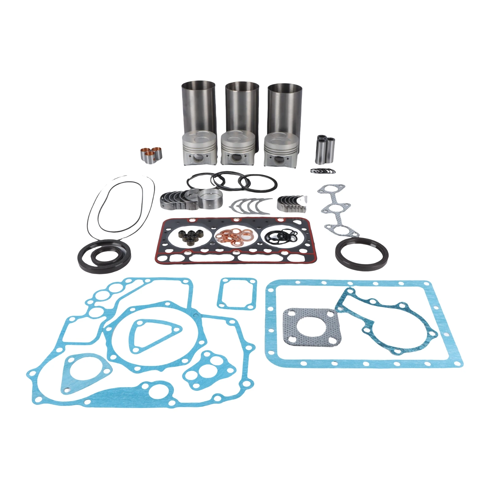 1 Set Engine Overhaul Rebuild Kit For Kubota D722 D722EBH D722E Excavator Engine Forklit Repair Parts