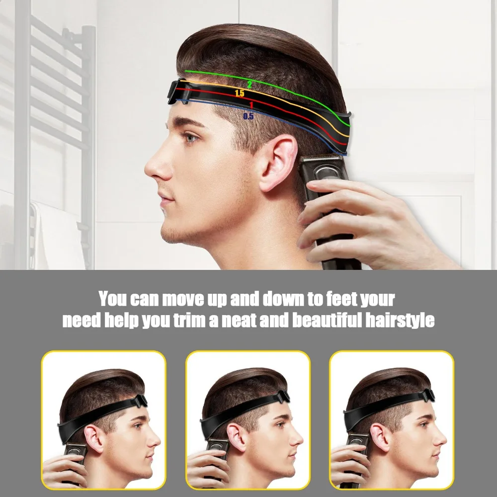 Silicone Hair Cutting Template for Neckline Shaving