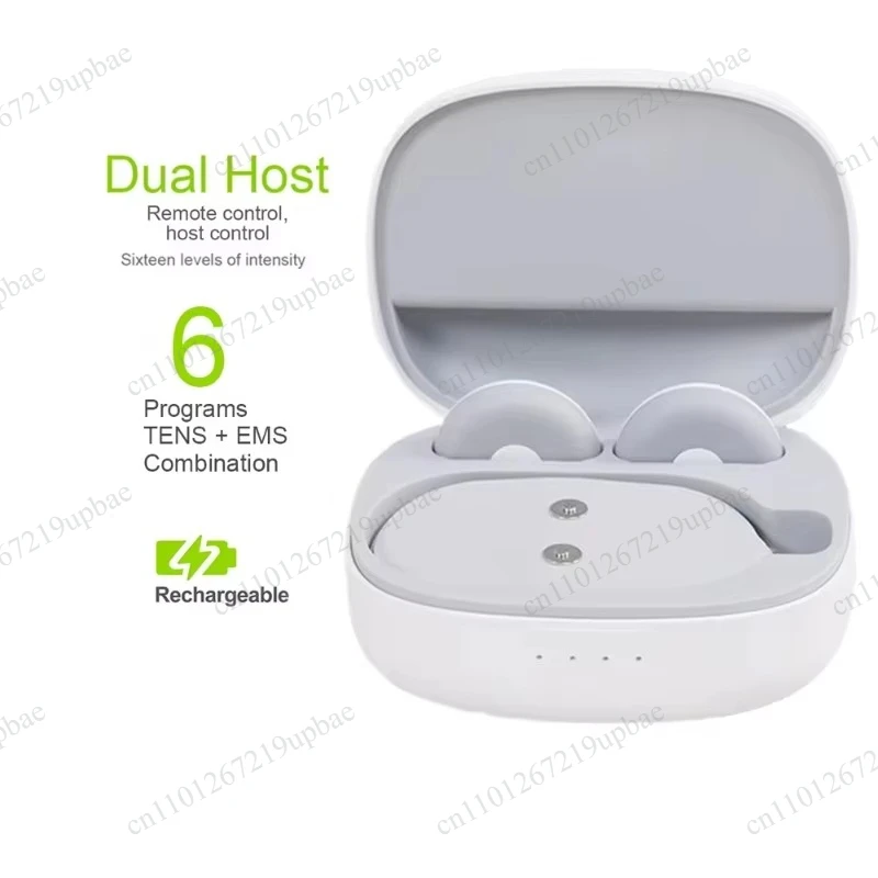 Wireless EMS Muscle Stimulator, Rechargeable Portable Fitness Massager for Muscle Recovery