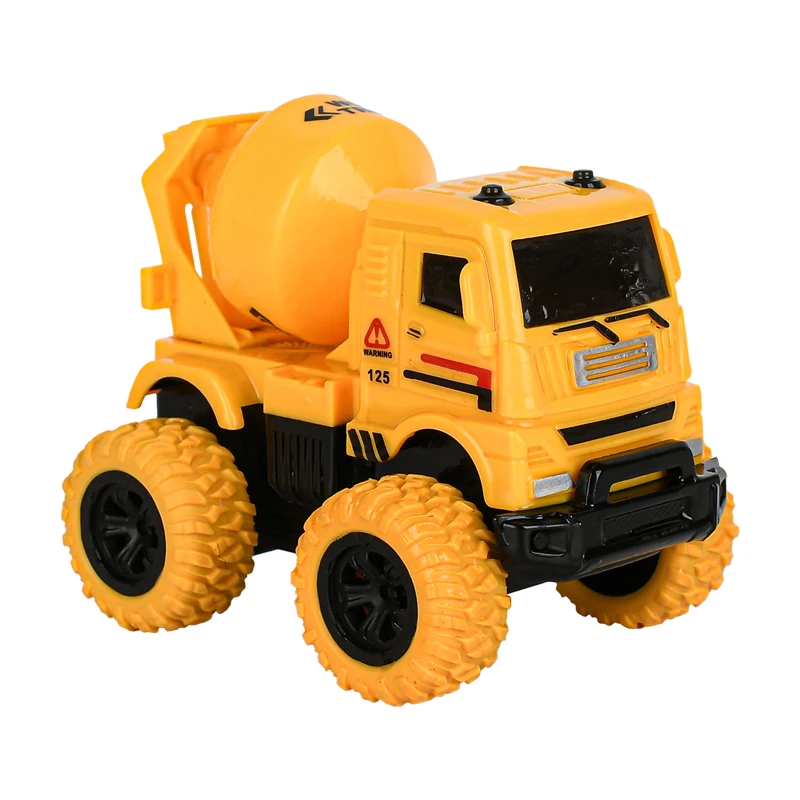 4-częściowy zestaw samochodzików inżynieryjnych - różne serie - odpowiedni dla chłopców i dziewcząt w prezentach