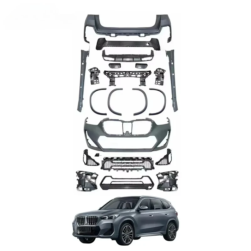 

Car Body Kit X1 U12 2023 Modified MT Sport Front Rear Bumper Diffuser Exhaust Pipe Assembly