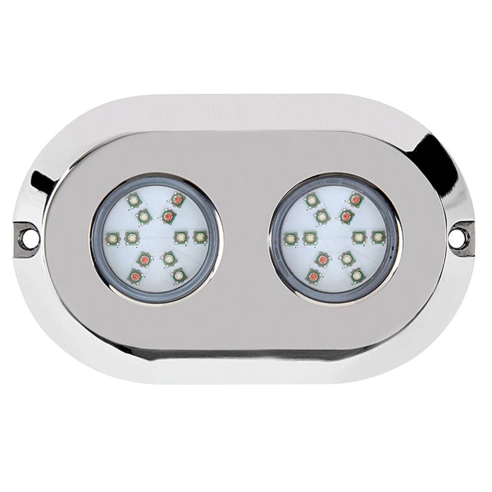 

316L Stainless Steel RGB IP68 120W Marine Underwater LED Light for Boat Pool Color Multi Color Led Light