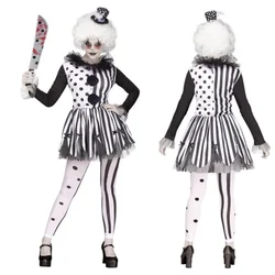 Halloween Terrifier Clown Cosplay Costume Women Halloween Fancy Dress Adult Circus Clown Halloween Party Cospaly Accessories