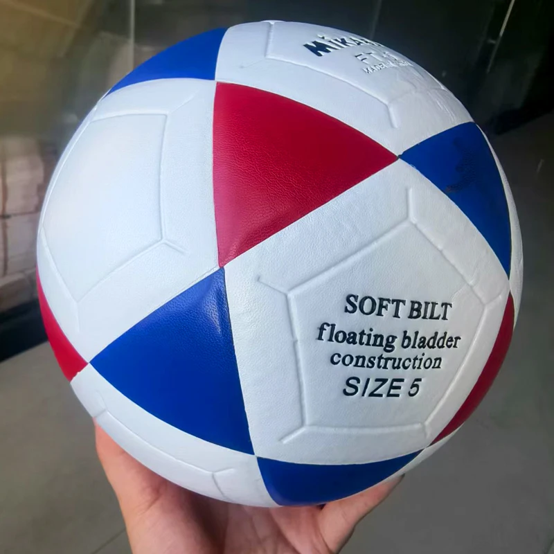 高品質耐久性のあるソフト PU レザーサッカーボールサイズ 5 マッチサッカー高品質シームレストレーニングマッチリーグボール