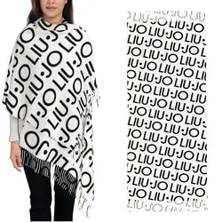 Liu Jo Scarf for Women Fall Winter Shawl Wrap Luxury LiuJo Long Shawl Scarf Daily Wear