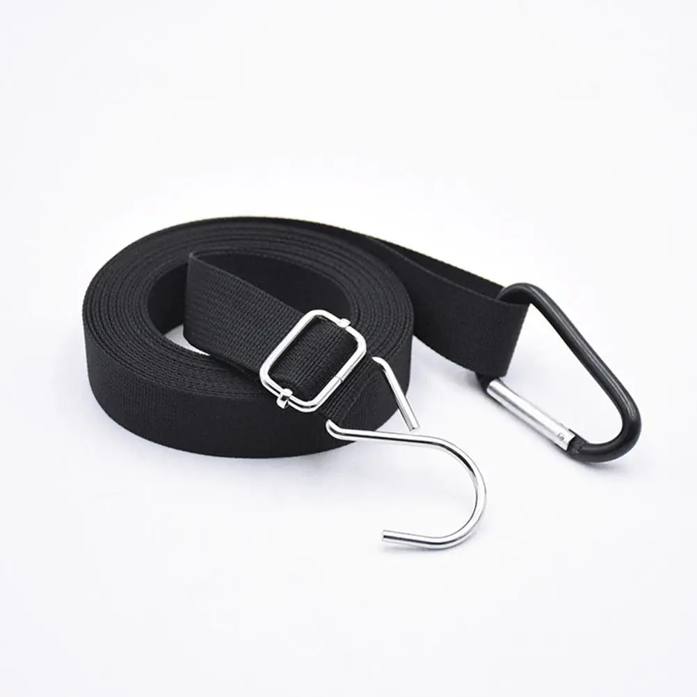 

2Pcs 4.4m Car Cover Windproof Straps Elastic Fixing Belts with Dual Buckles Secure Fastening Easy Storage Compact