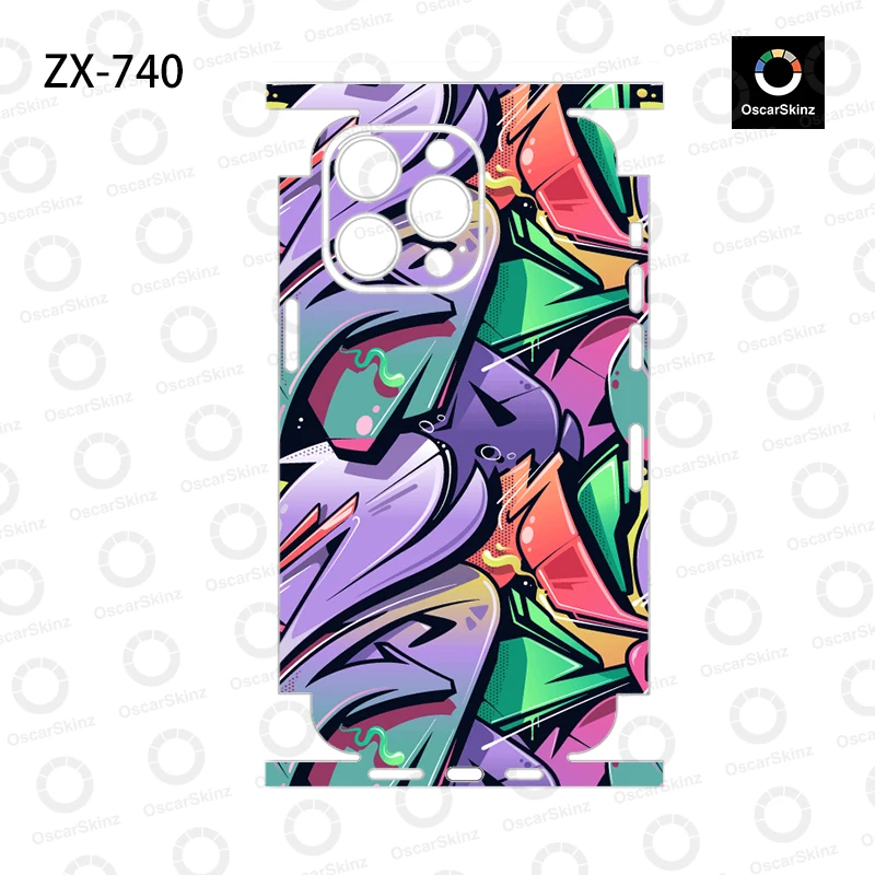 Ochrona OscarSkinZ na iPhone 17 16 Pro Max, naklejka, folia na tył 15 14 Plus, folia ochronna na tył 13 12 Mini, naklejka ochronna, ramka boczna, ochraniacz tyłu — zdjęcie produktu 6