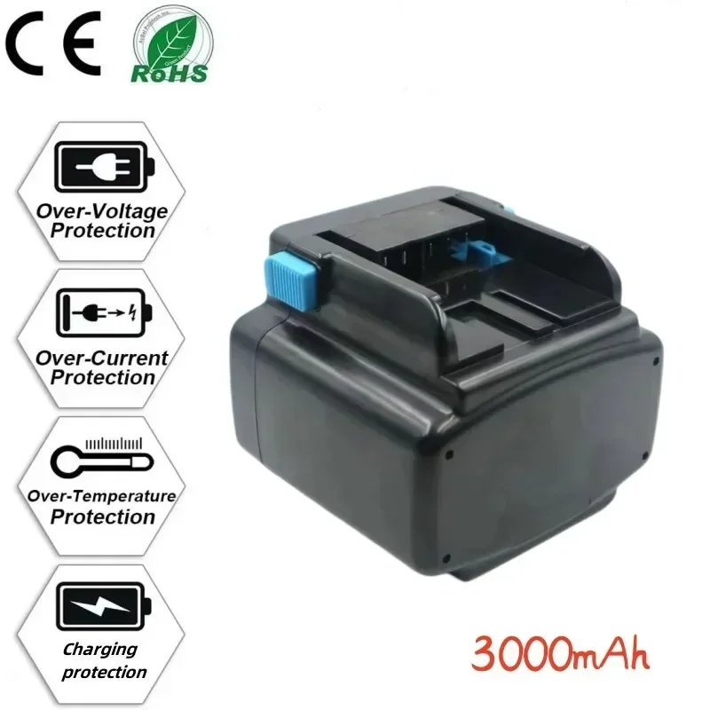 3000mAh for Hitachi 24V Battery EB2420 EB2430HA EB2430R EB2433X HI2430-20 DV24DV DH24DV CR24DV Power Tool NI-MH Battery