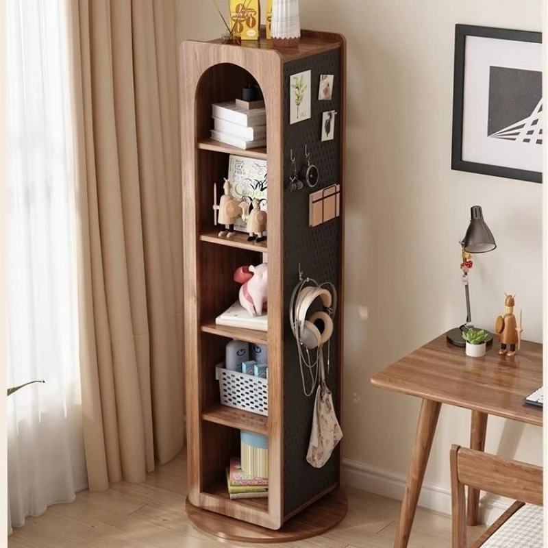 

Rotating full-length mirror Rotating bookshelf to the floor Full-body mirror Storage rack Corner cabinet to the floor